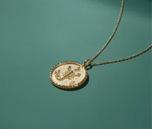 Scorpio Zodiac Diamond Pendant