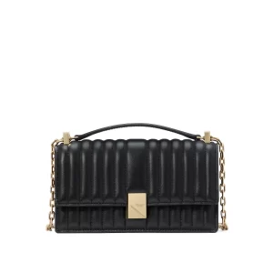 Deco Quilted Mini Flap Crossbody