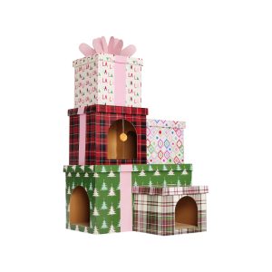 Merry Makings Cat Present Scratch House